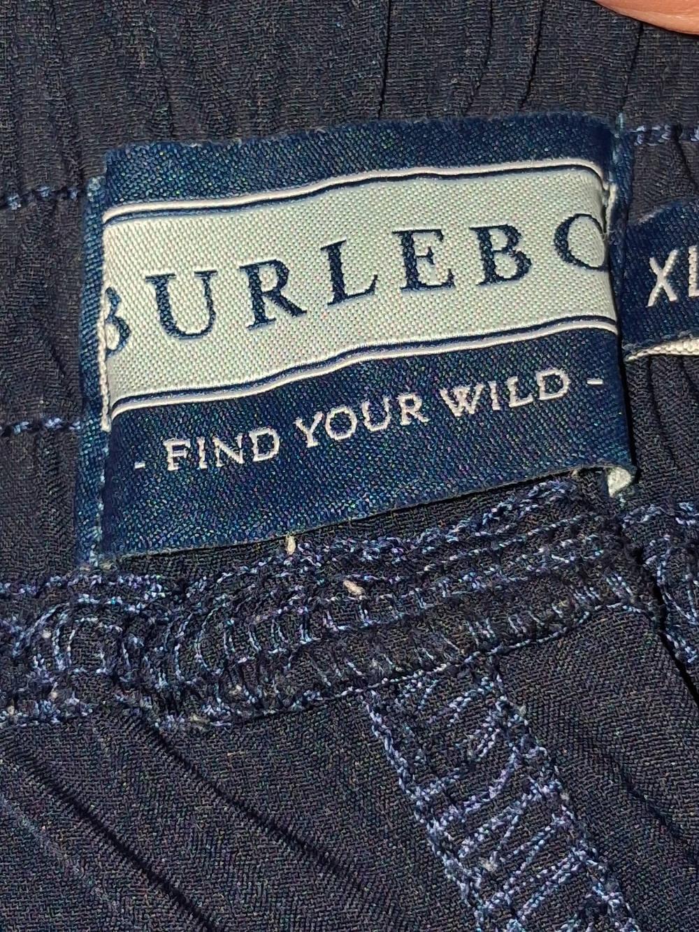 Burlebo Men's Navy Everyday Shorts; Size XL - Picture 3 of 4